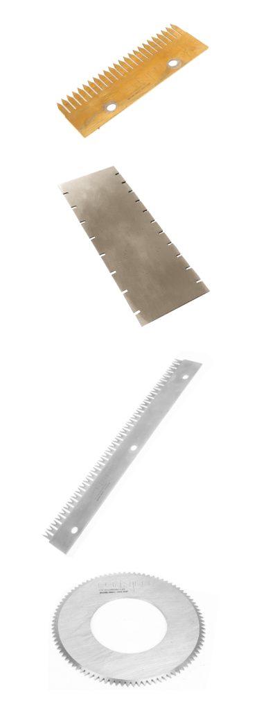 Perforator knives - high quality blades manufactured in the UK - Perforators