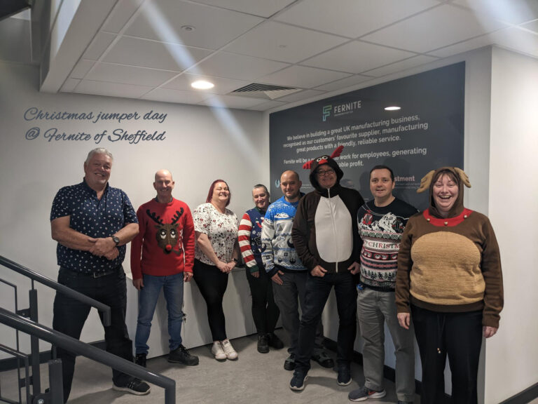 christmas jumper day at Fernite