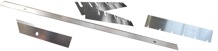 various scraper blades UK for the food industry