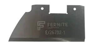 Filter Blade, Scraper Blade for plastic residue from filter screens