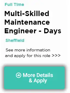 Multi-skilled maintenance engineer vacancy, Fernite of Sheffield