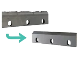 industrial knife blade sharpening from an ISO9001 certified factory in Sheffield - plastic cutting machine blades